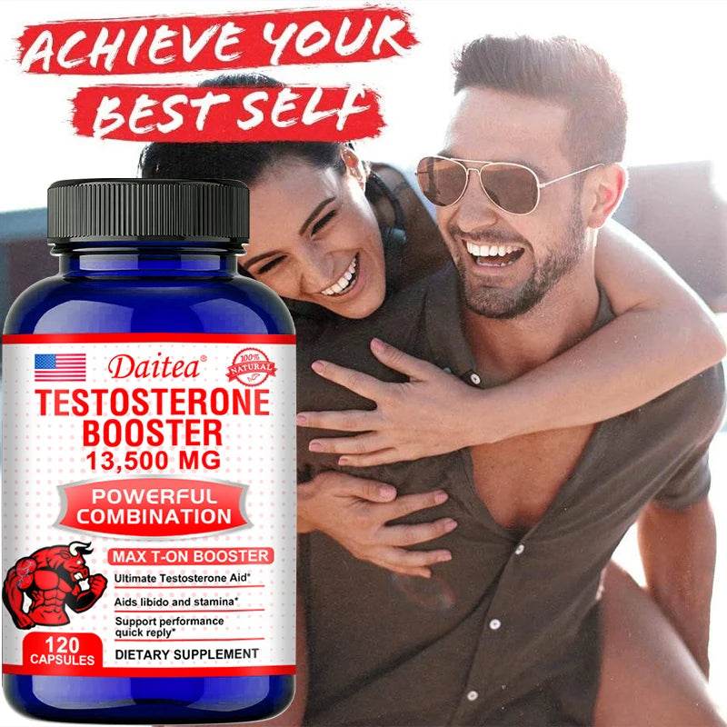 Men's Health Supplements - Helps Adult Men Improve Vitality, Energy Levels and Athletic Endurance