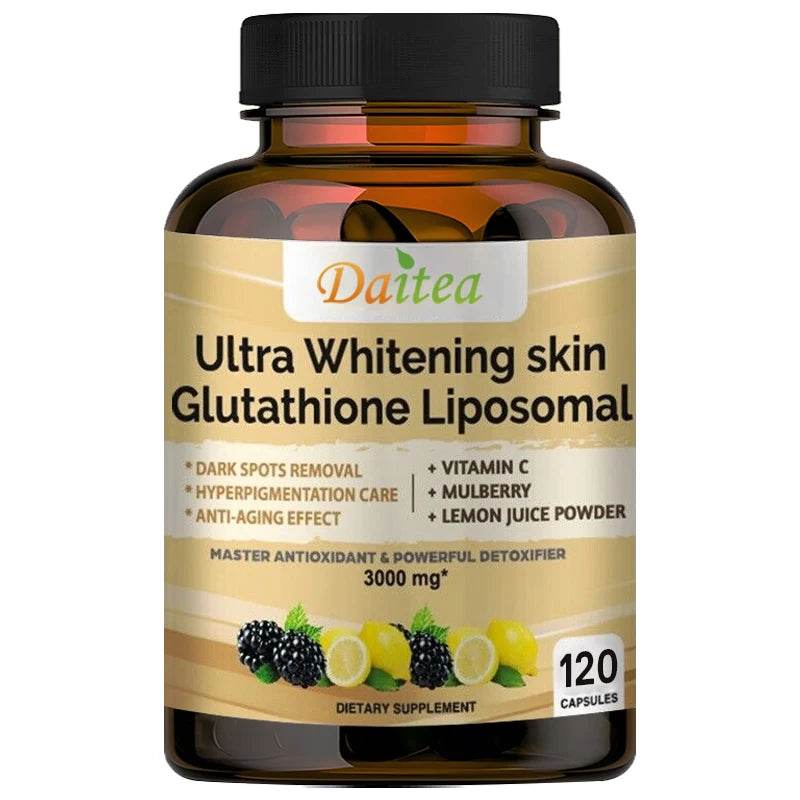 Collagen Glutathione Capsules - Powerful Antioxidants That Help with Immune Function, Boost Metabolism, Repair and Cleanse 120count United States