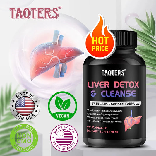 Milk Thistle Extract - Natural Liver Support Supplement, Supports Cleansing and Repair, Strengthens the Liver