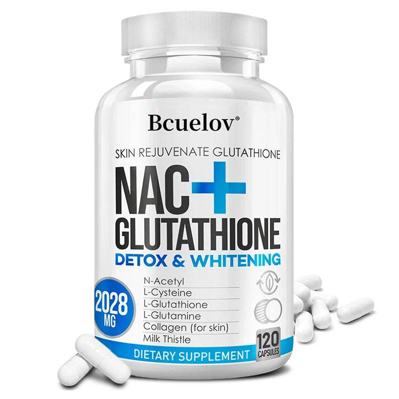 NAC glutathione supplement, milk thistle extract, and vitamin C to support immune function and respiratory health United States 120coumt