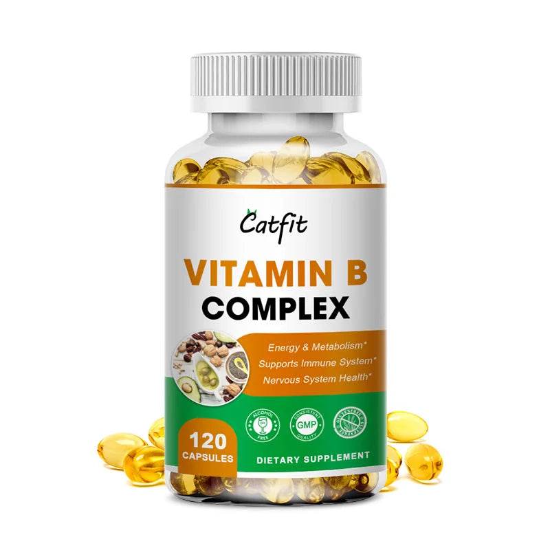 Vitamin B Complex Supplement, Supports Energy, Immune Health, Antioxidant Supplement Package 1 United States