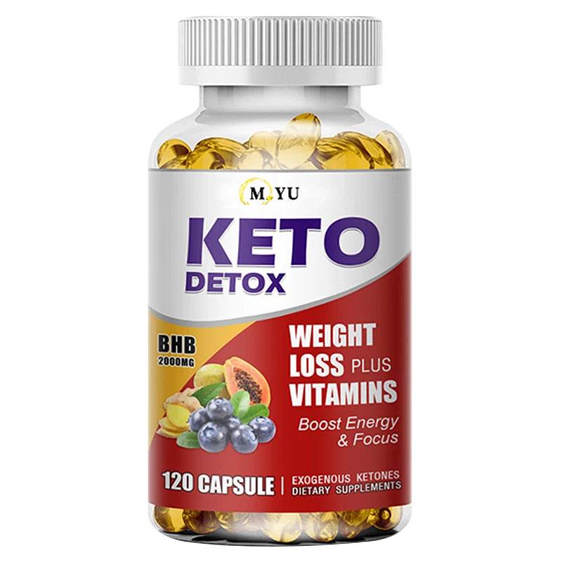 Ketogenic Capsules - Help Control Appetite, Burn Fat, Metabolize Fat, Inhibit Fat Accumulation, Promote Digestion and Detox United States 120coumt