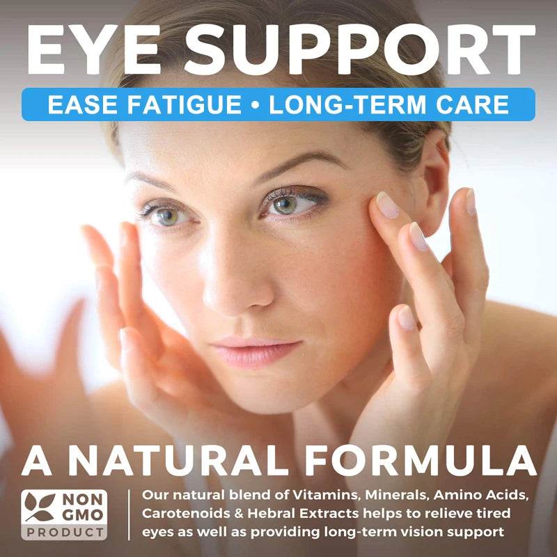 Lutein Supplements with Zinc and Grape Seed Extract May Support Clearer Vision, Relieve Dry Eyes, and Promote Overall Eye Health