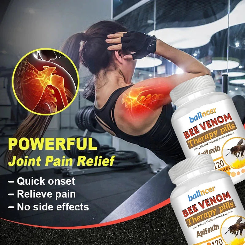 Balincer Bee Venom Extract Supplement, Can Reduce Muscle Problems, Strengthen Bones, Joint Health, Promote Blood Circulation