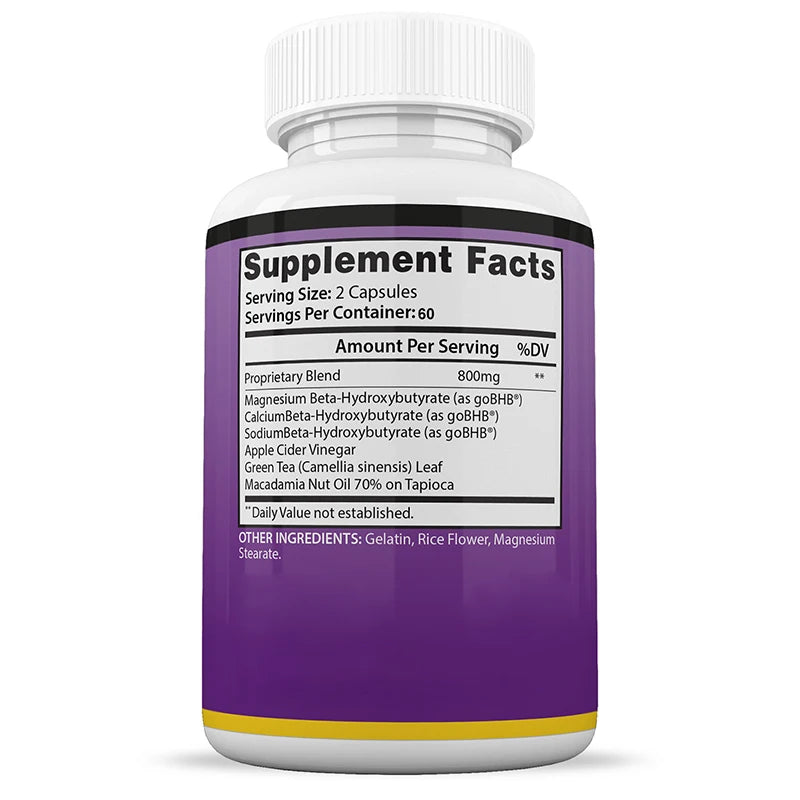 Daitea Keto Advanced Ketogenic Formula - Supports Absorption and Manages Healthy Weight - Energy Supplement, Non-GMO