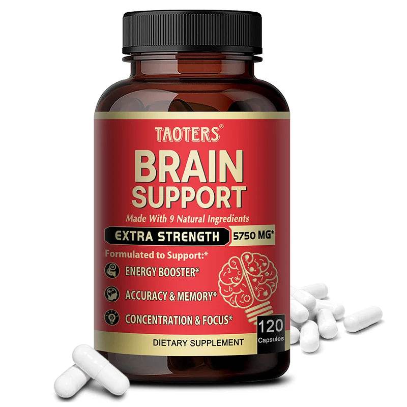 Ashwagandha Root Extract, Brain Support, Helps with Memory and Focus, Accuracy and Concentration, Energy Support. United States 120count