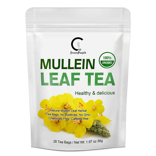 Herbal Tea for Respiratory Support | Mullein Leaf & Herbal Blend for Lung Health & Wellness | Caffeine-Free mullein United States