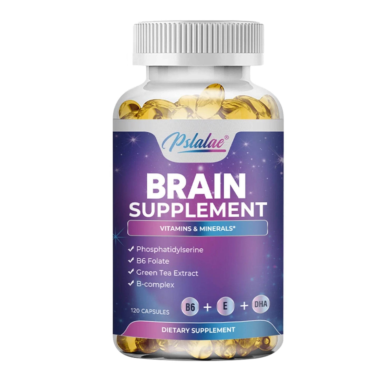 Brain Supplement - Memory, Focus, Clarity, Energy Brain Supplement - 120 Capsules One-Trial stage United States