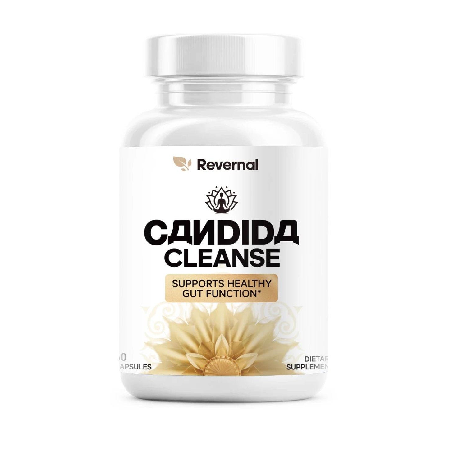 Candida Cleanse - Gut & Colon Support (60 Capsules) - for Men & Women - Natural Herbs for Intestinal Detox - Anti Yeast Overgrow 1pcs Fast Relife United States