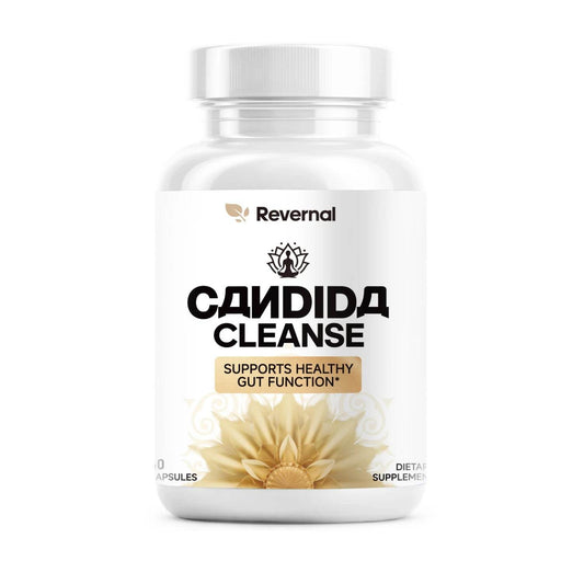 Candida Cleanse - Gut & Colon Support (60 Capsules) - for Men & Women - Natural Herbs for Intestinal Detox - Anti Yeast Overgrow 1pcs Fast Relife United States