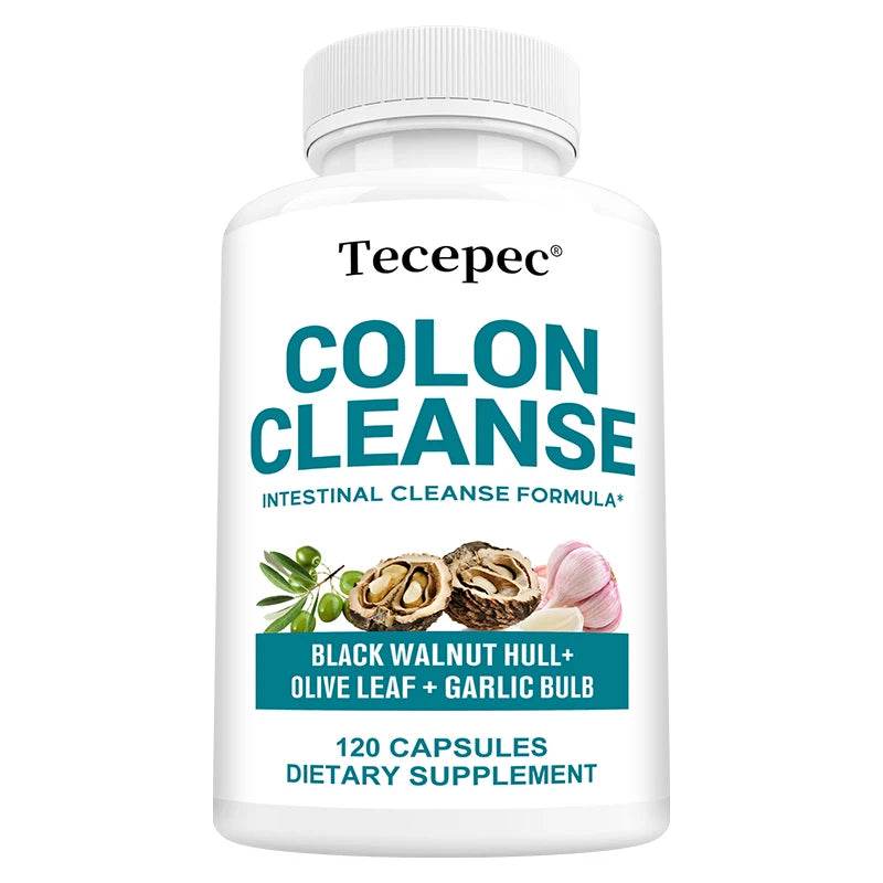 Colon Cleansing Capsules - Cleansing, Detoxification, Balance Digestion and Intestinal Health, Healthy Digestion, Metabolism United States 120count