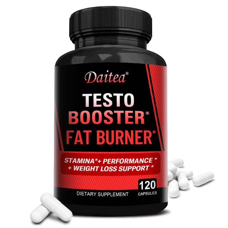 Natural Endurance and Strength Supplement for Men, Energy and Vitality, Fast Recovery, Non-GMO, Gluten-Free 120count United States