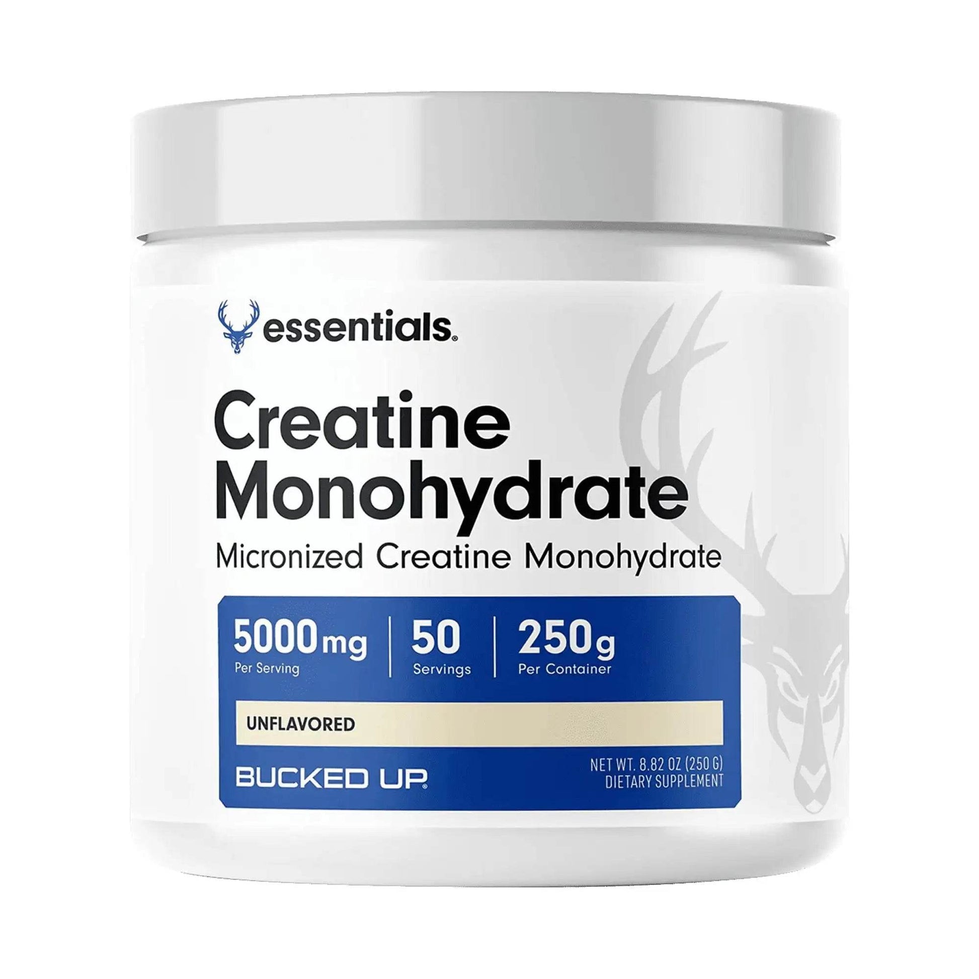 Essentials Creatine Monohydrate, Enhances Muscle Performance, Unflavored, 50 Servings United States