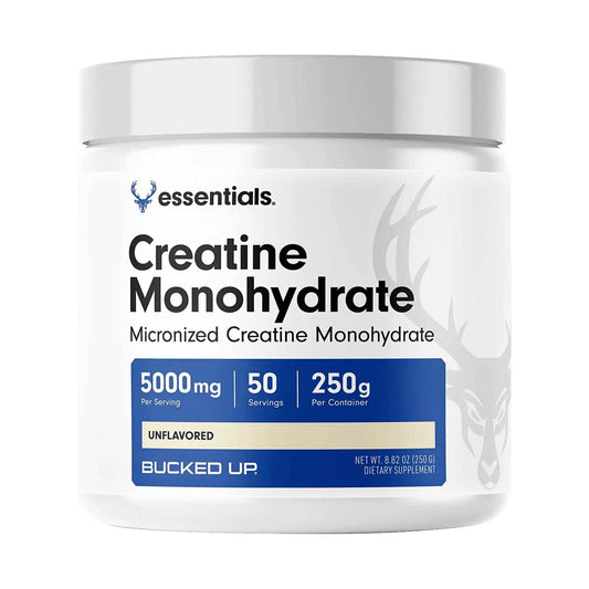 Essentials Creatine Monohydrate, Enhances Muscle Performance, Unflavored, 50 Servings United States