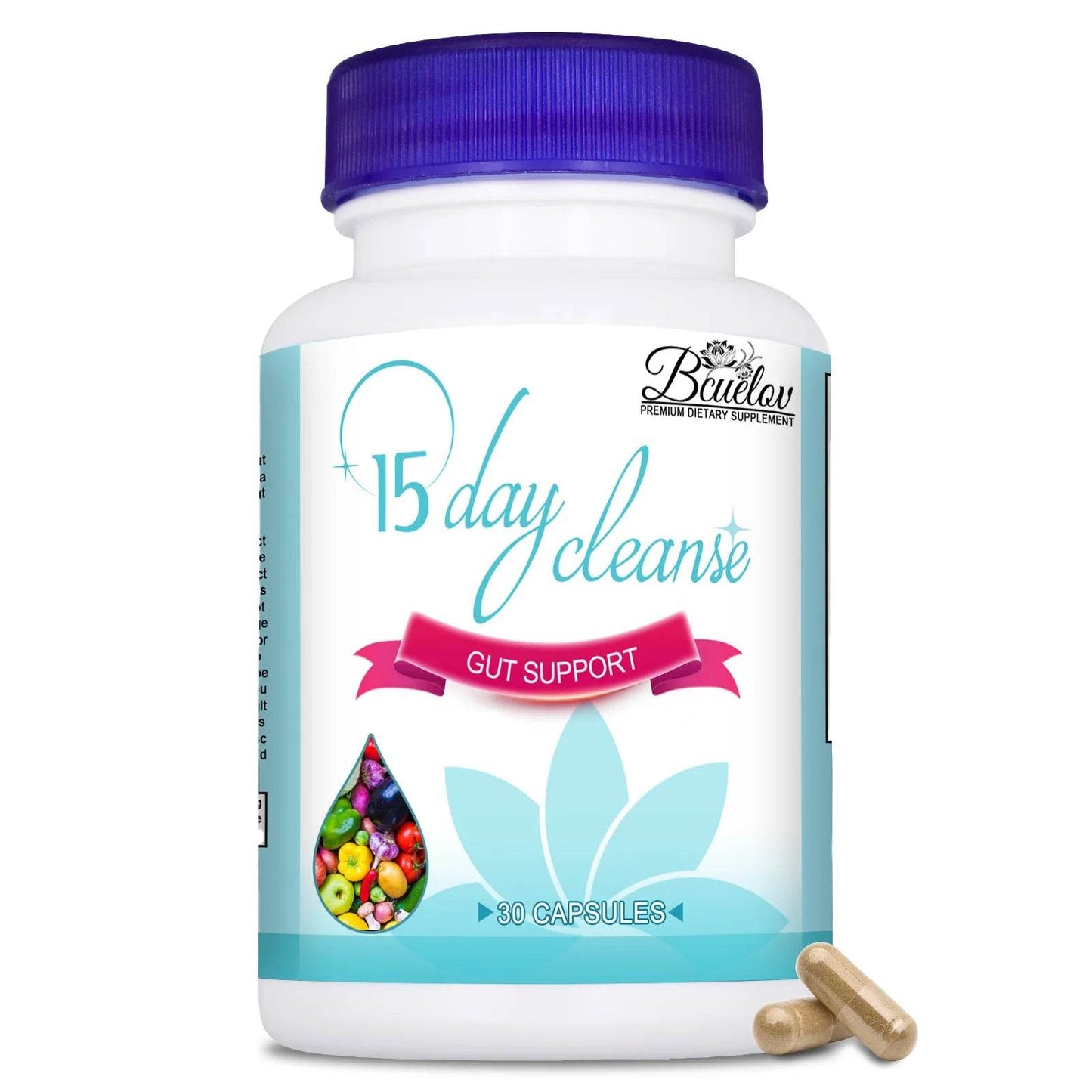 15-day Intestinal Cleansing and Detoxifying Capsules, Targeting The Overall Colon, Digestive Regulation, and Intestinal Health United States 30count 3