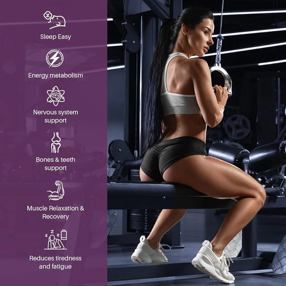 Magnesium Complex 700mg 12 in 1 Magnesium Supplement with Glycinate Citrate Malate Oxide Taurate Aspartate Orotate Magnesium