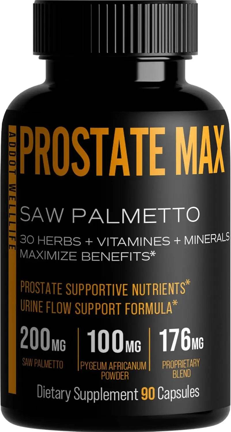 With Saw Palmetto and 30 Powerful Herbal Extracts, Minerals and Vitamins to Maximize Prostate Health, 90 Capsules United States 90count