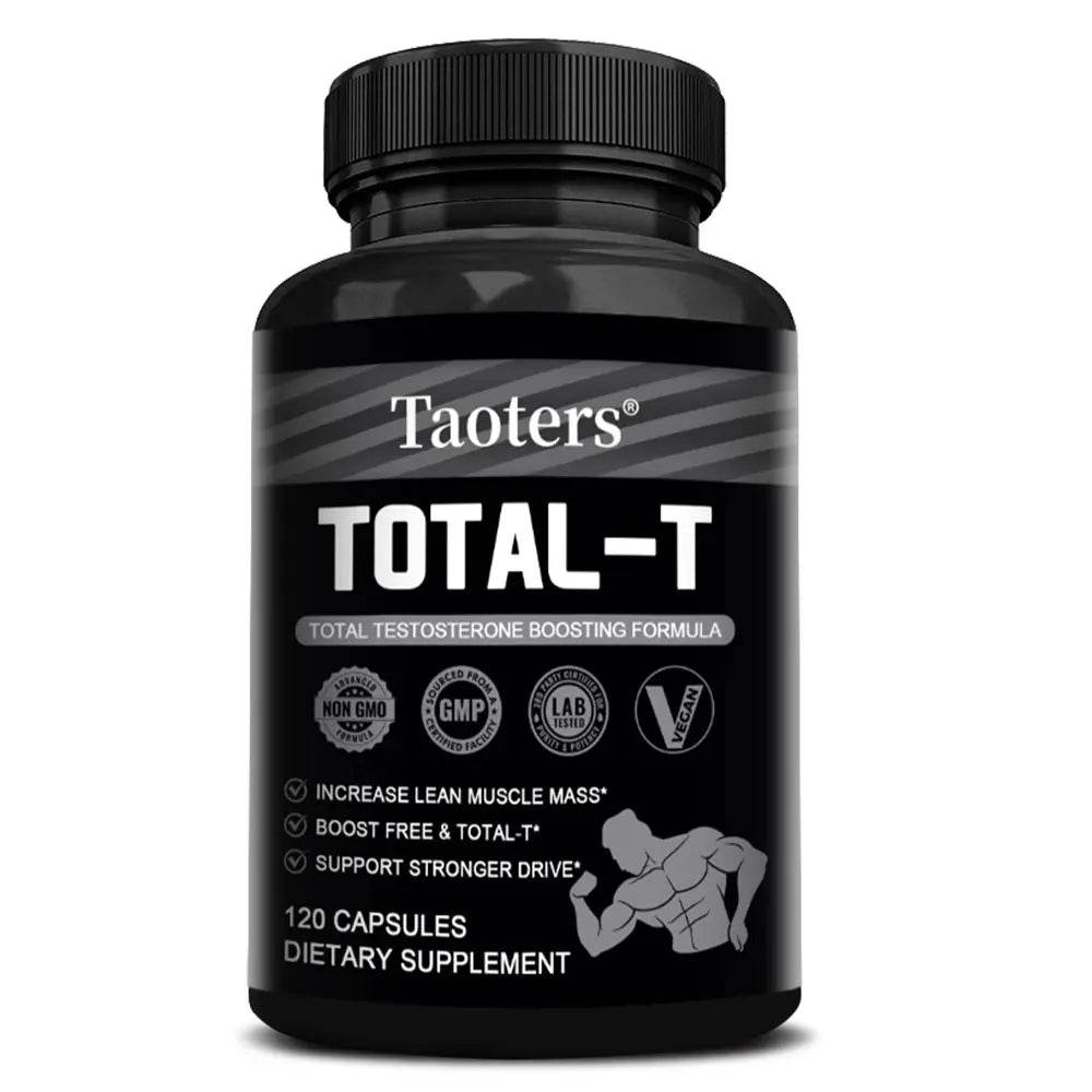 Supports Healthy Muscle Levels - Men's Supplement, Energy and Vitality Booster, Supports Strength and Endurance United States 120 count