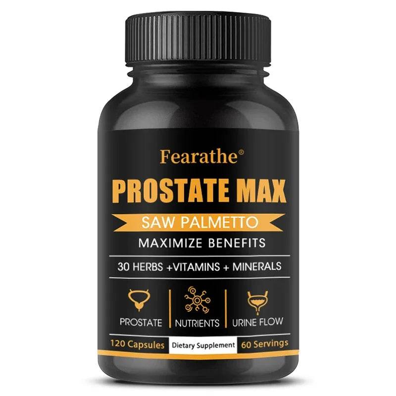 Saw Palmetto Extract, Vitamin & Mineral Supplement, Antioxidant, - Supports prostate health, urinary health and hair growth 120count United States