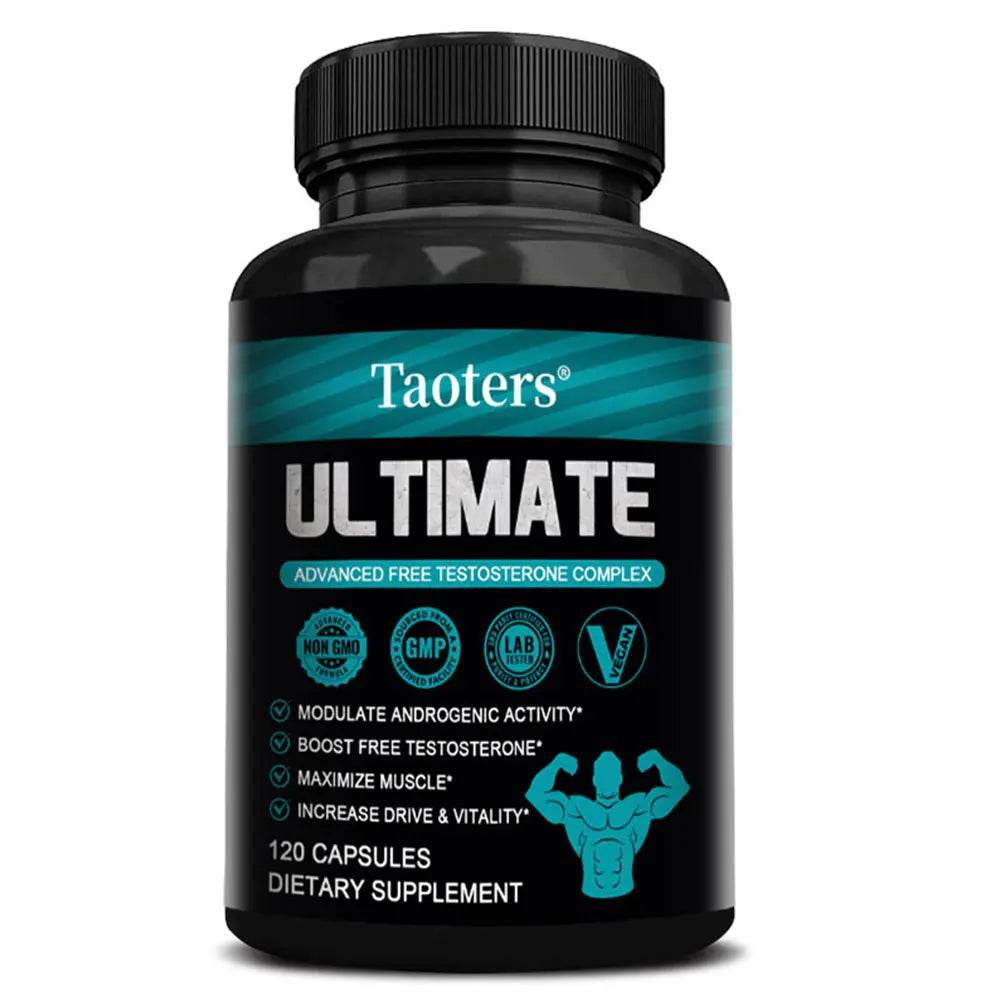 NATURAL ENERGY AND ENDURANCE BOOSTER - Increase strength and vitality, power and endurance Muscle building supplement. United States 120 count