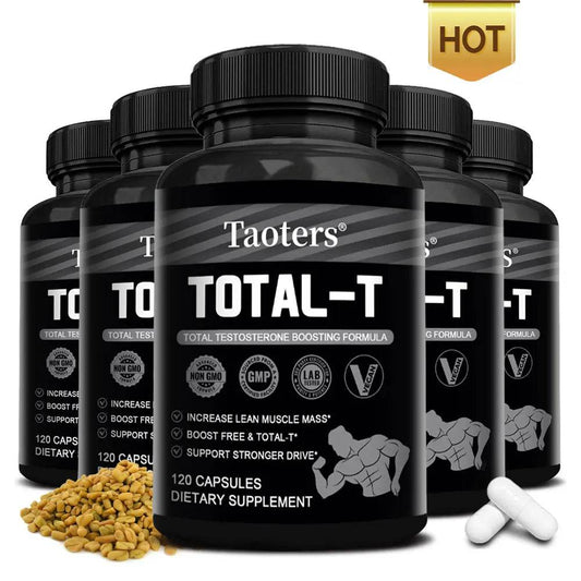 Supports Healthy Muscle Levels - Men's Supplement, Energy and Vitality Booster, Supports Strength and Endurance