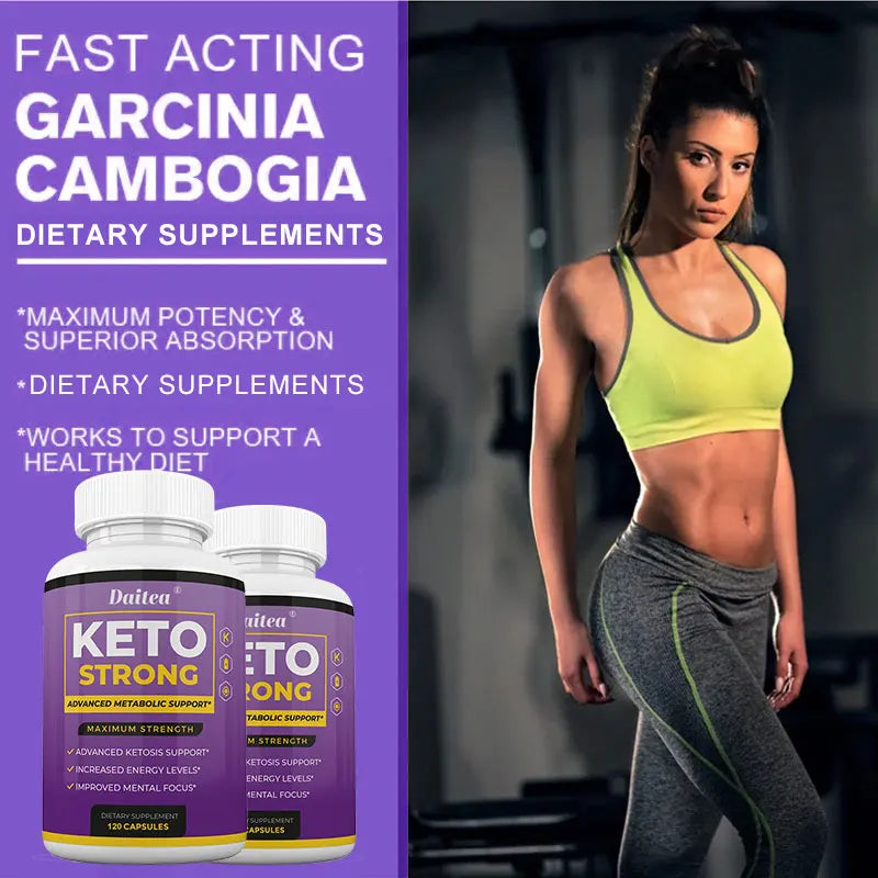 Daitea Keto Advanced Ketogenic Formula - Supports Absorption and Manages Healthy Weight - Energy Supplement, Non-GMO