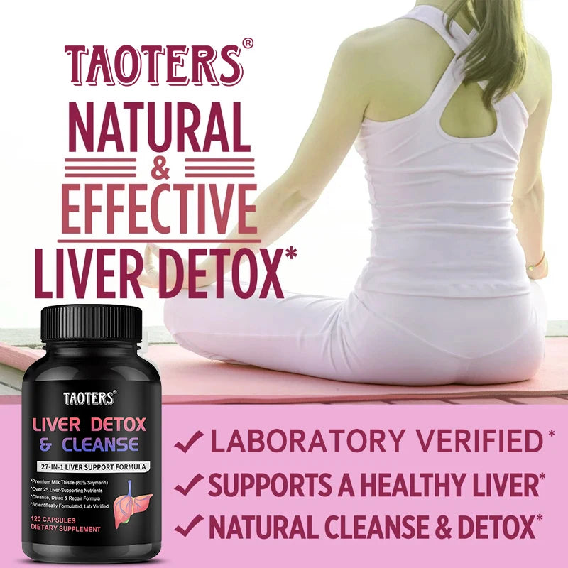 Milk Thistle Extract - Natural Liver Support Supplement, Supports Cleansing and Repair, Strengthens the Liver