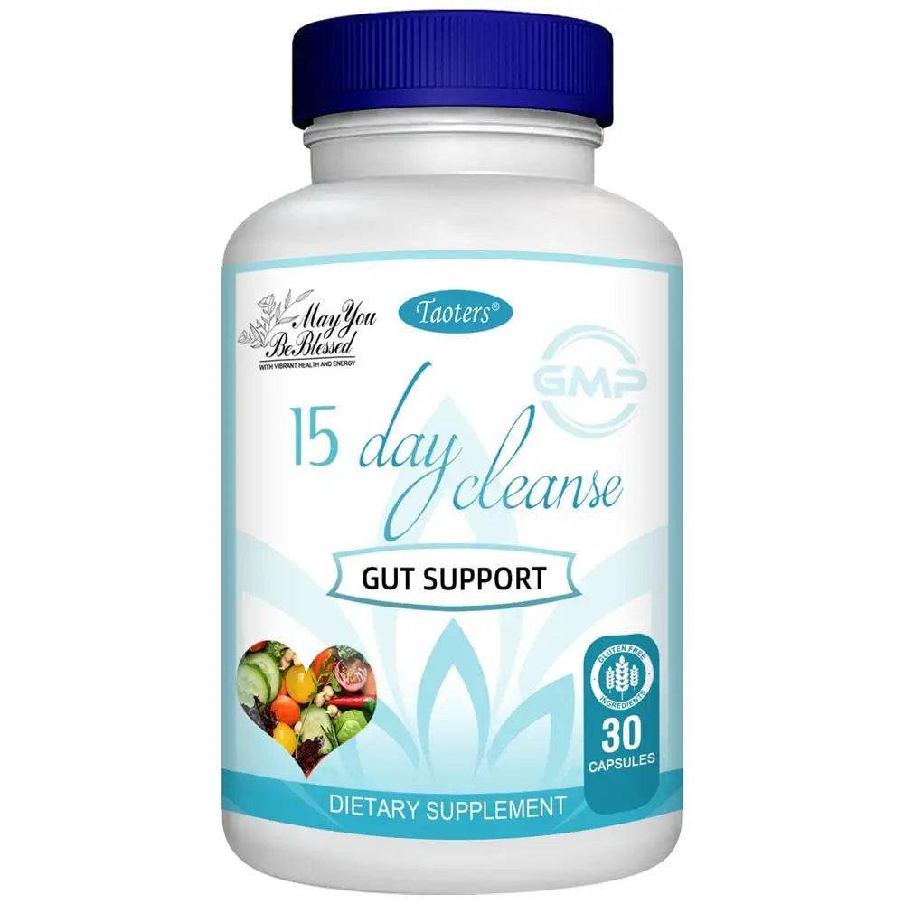 15-day Intestinal Cleansing and Detoxifying Capsules, Targeting The Overall Colon, Digestive Regulation, and Intestinal Health United States 30count
