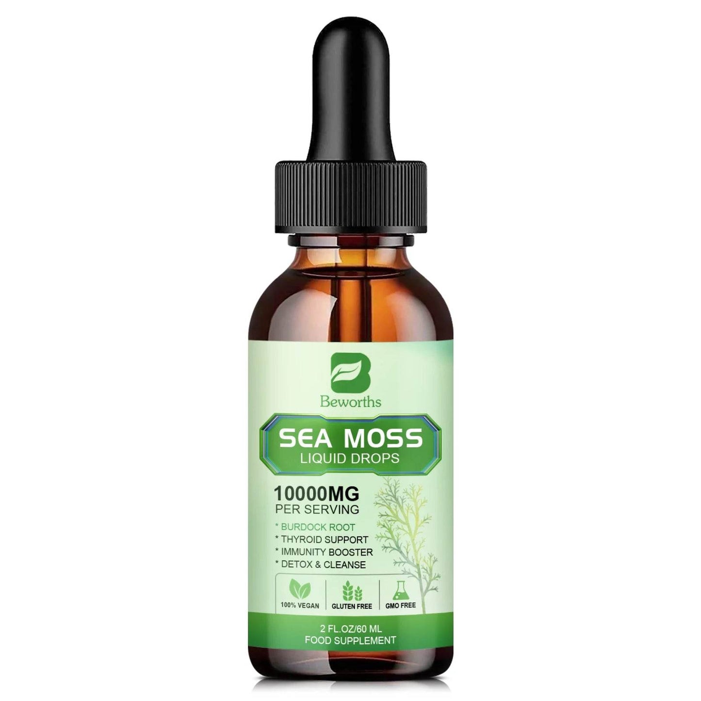 Organic Sea Moss Drops- Joint Support Supplement - Immune Support Supplement Package 1 United States
