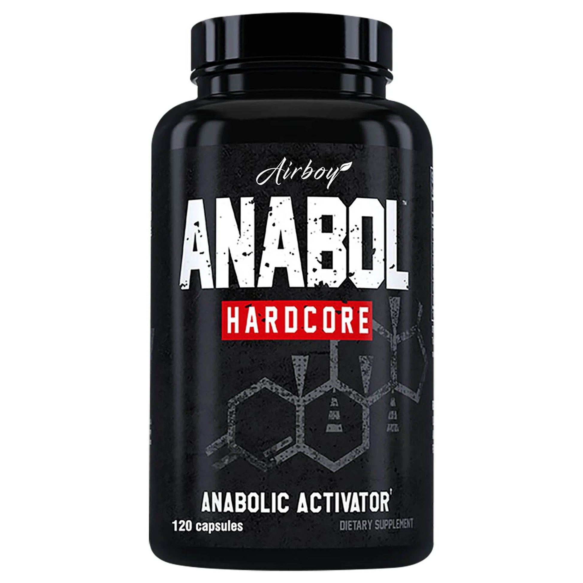 Anabol Hardcore Muscle Supplement - 120 Capsules Muscle Mass Power 120 Capsules United States