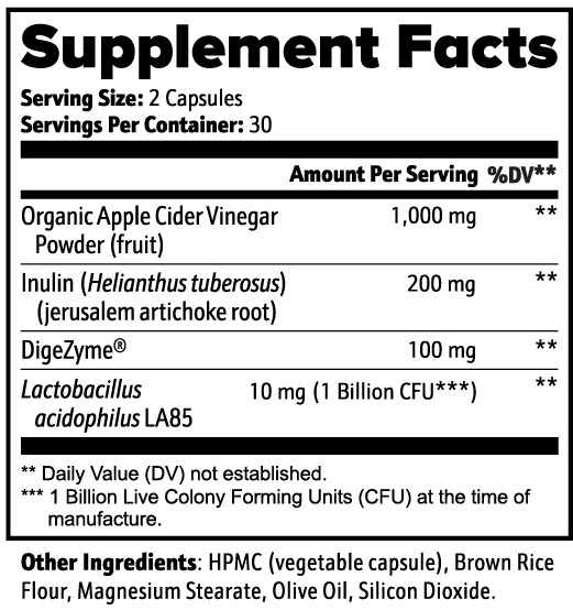 Roksy Digestive Support Capsules featuring gut health and probiotics for improved digestion and wellness