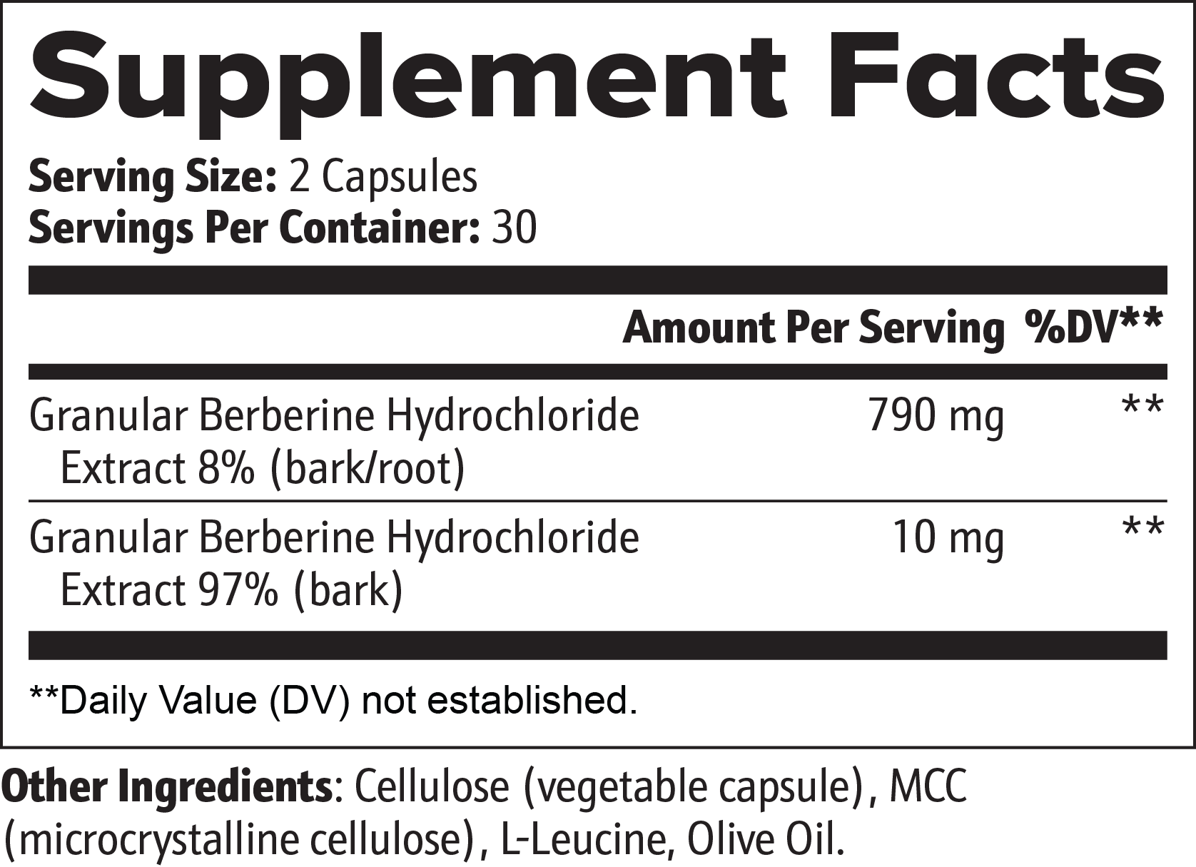 Roksy berberine supplement capsules, 500mg, designed for weight management support