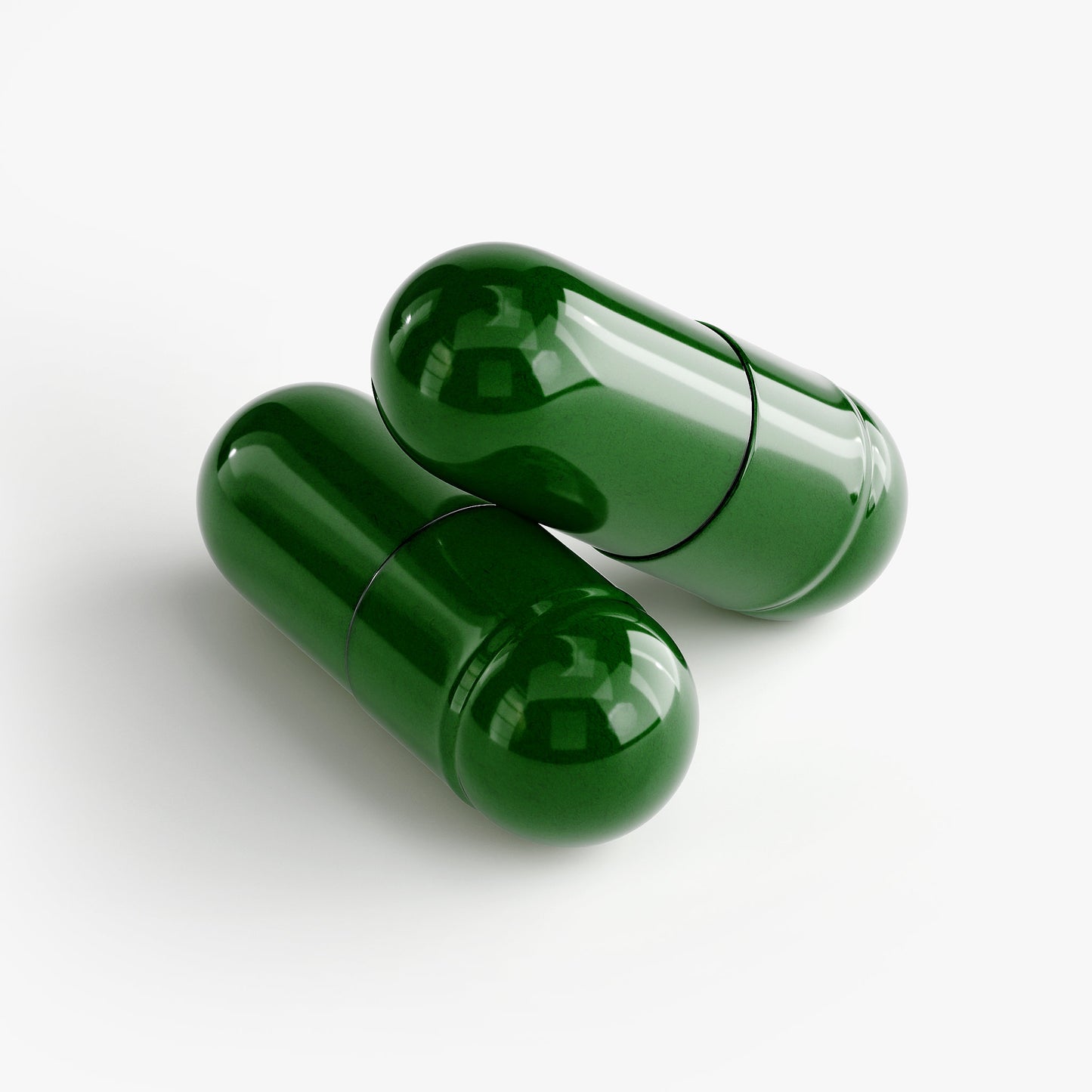 Roksy MCT oil capsules in green packaging for weight management support