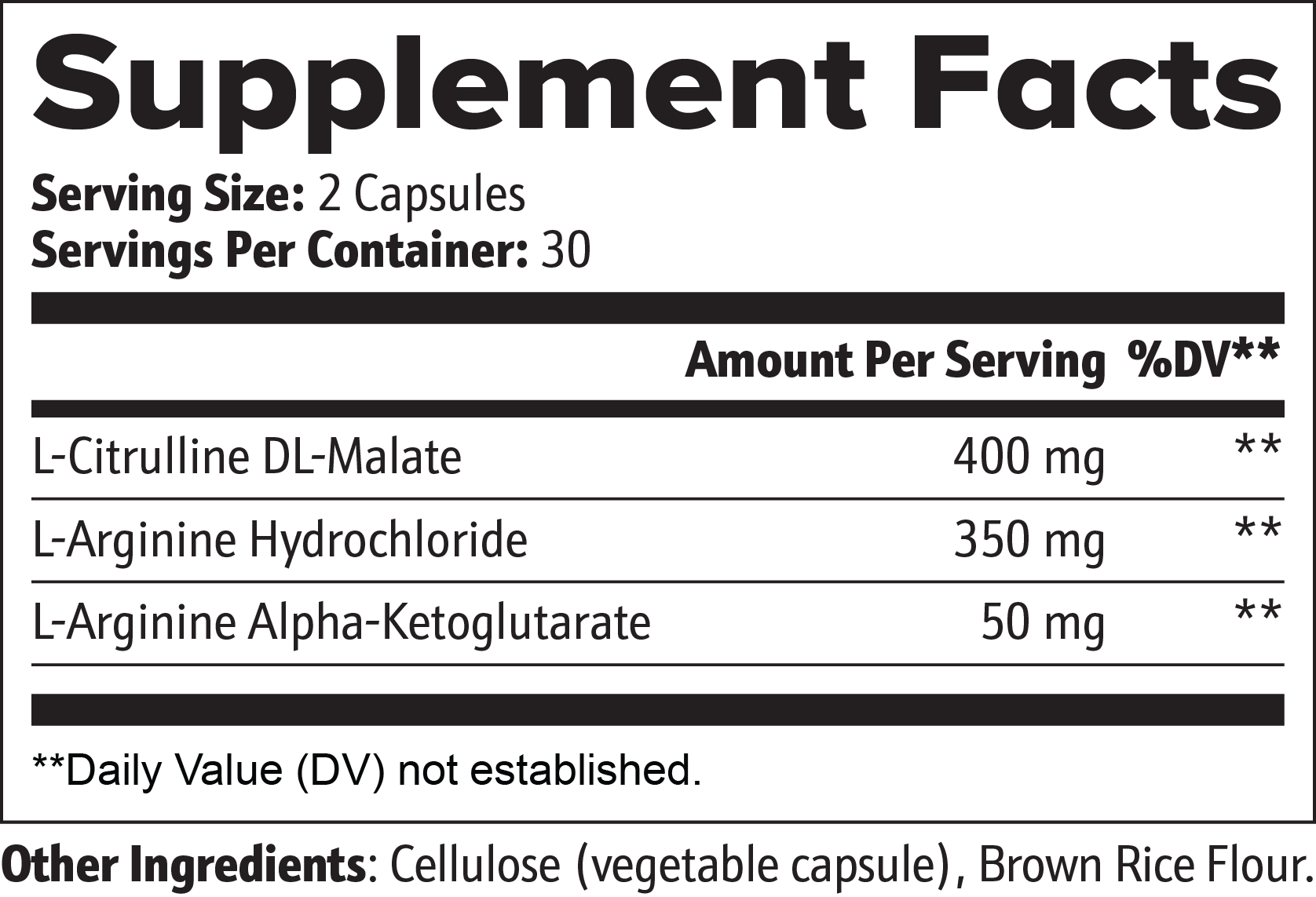 Roksy Post-Workout Recovery Supplement Facts highlighting nitric oxide for enhanced muscle recovery