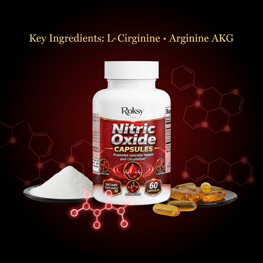 Roksy Nitric Oxide Ingredients