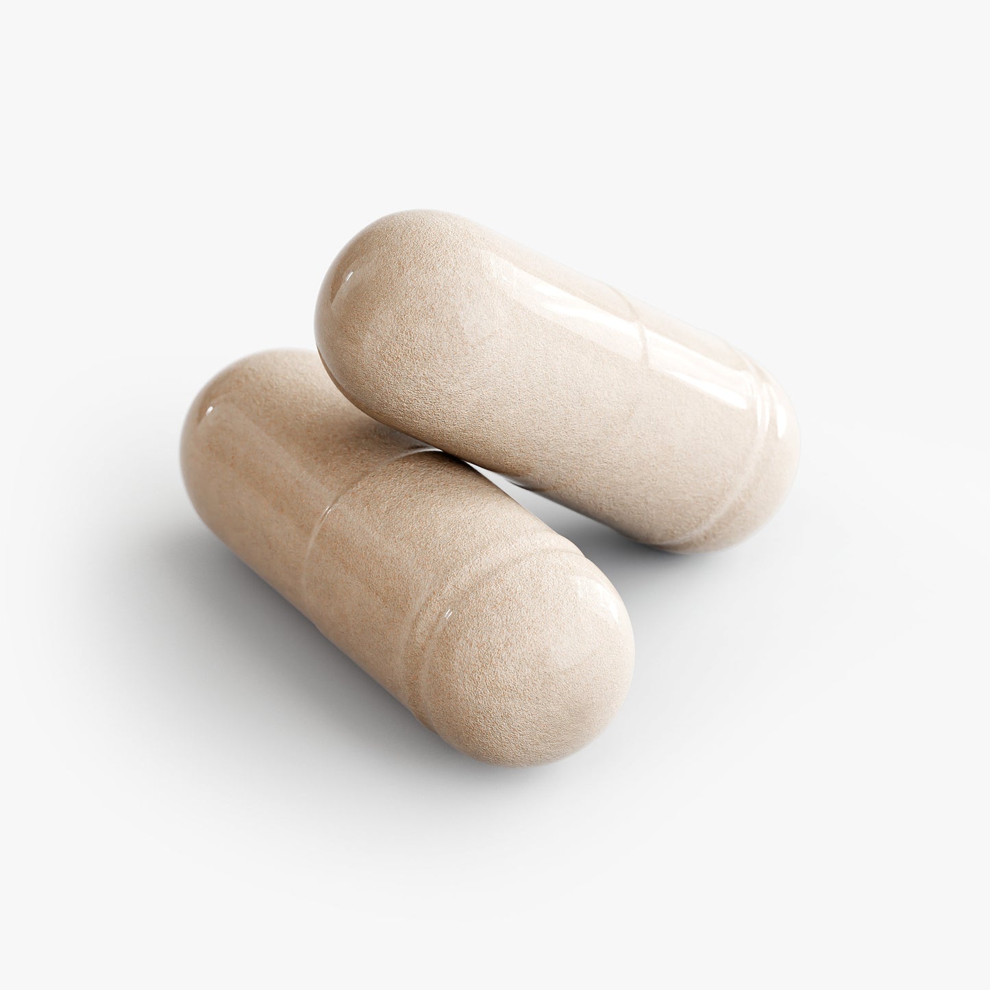 Roksy sea moss capsules in a natural beige color for health and wellness support
