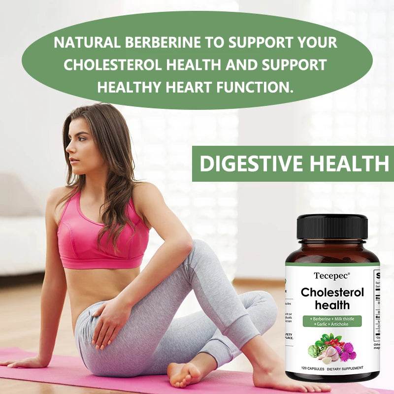 Cholesterol Support Supplement - 120 Capsules