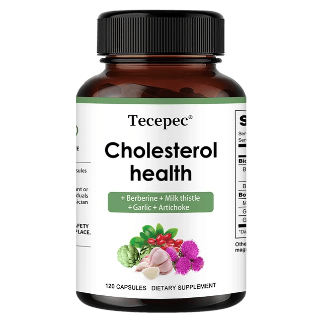 Cholesterol Support Supplement - 120 Capsules Default Title
